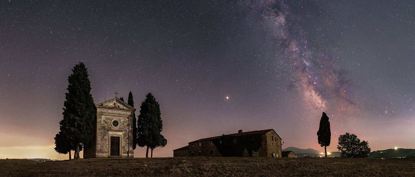 Under Tuscan Night Sun