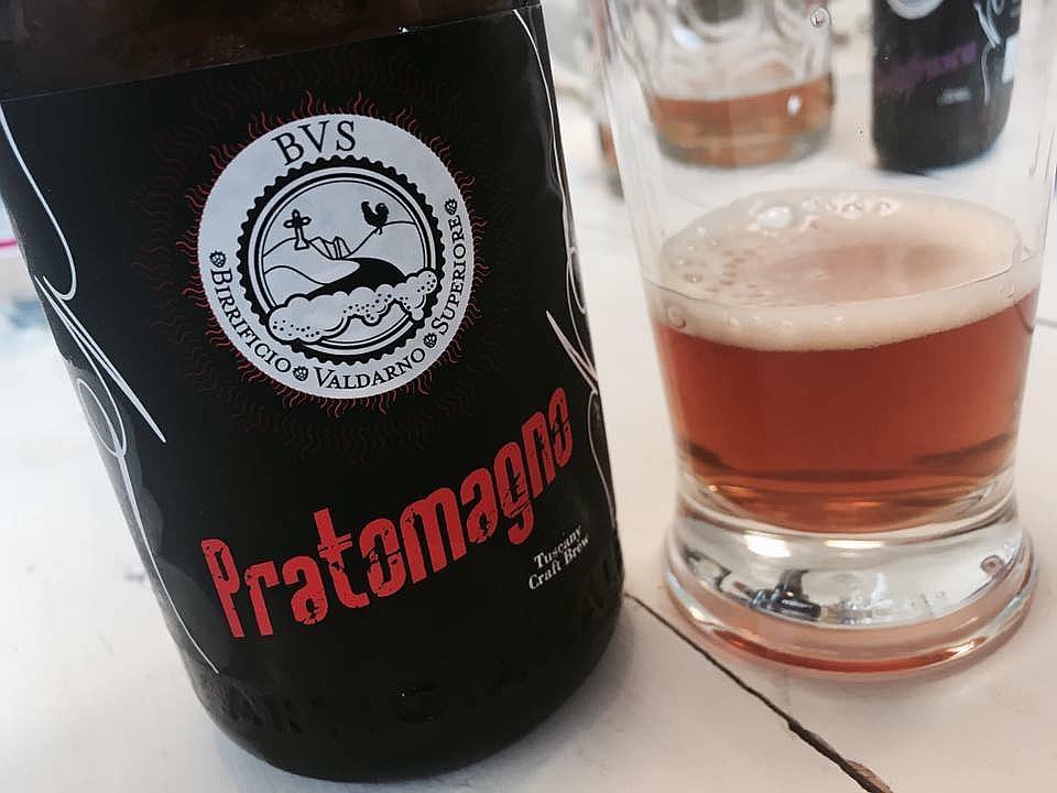 Visit craft brewery with tasting Pratomagno Beer smartway